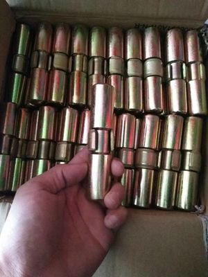 P60 발굴기 버킷 잠금 핀과 마일 스틸 주황 접착 검은 산소 표면