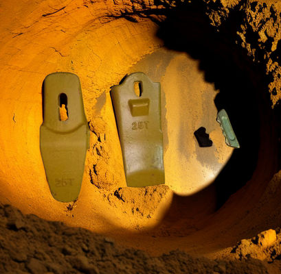 버킷 팁을 꿰뚫는 술래잡기 브랜드  드릴링 이  25T 굴삭기 버킷 돌 이